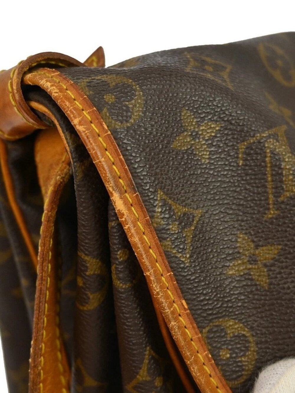 LOUIS VUITTON SAUMUR 35 SHOULDER BAG MONOGRAM - Picture 5 of 16